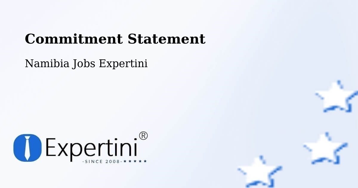 Corporate Commitment – Arandis - Namibia Jobs Expertini