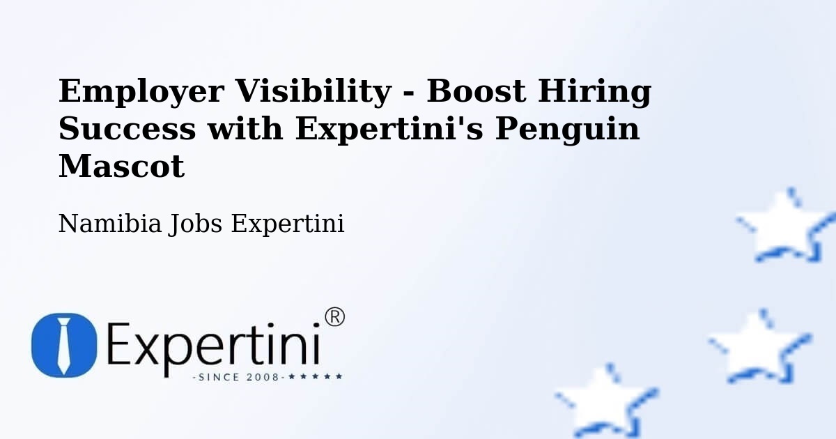 CV and Resume Visibility Optimization – Arandis - Namibia Jobs Expertini